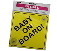 eFast Baby on Board Cartello di sicurezza per bambini include 2 ventose per la vostra auto Vechicle Signs