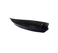 EFAY Barca Sushi nera Kamome in melamina cm 30,2x14,1