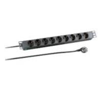 EFB 19 1HE Steckdosenleiste 9x 2.0m ohne Schal NUOVO