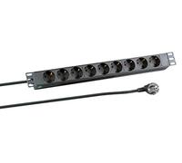 EFB 19 1HE Steckdosenleiste 9xCEE 7/3 ohne Schalt NUOVO