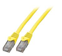 EFB AWG24/7 - Cavo patch RJ45 U/UTP Cat.5e LSZH, 25 m, colore: Giallo