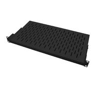 EFB BANDEJA 19 "1U, AJUSTABLE EN PROFUNDIDAD, D 350 MM, MÁX. 10 KG, NEGRO