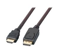 EFB - Cavo DisplayPort a HDMI, Full HD, 3 m, colore: Nero