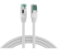 EFB - Cavo patch RJ45 S/FTP, Cat.6A, LSZH, 20 m, colore: Bianco