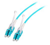 EFB Electronics Duplex Jumper LC-LC, OM3, 7,5 m, con scheda push/pull, produttore di polarità intercambiabile: EFB Electronics (DJP-LCLCOM3-UNI-7.5) - Nouvo