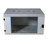 EFB ELEKTRONIK 19" Wandgehäuse 6HE, fest, 1-teilig, RAL7035, Tiefe 500 mm (69170