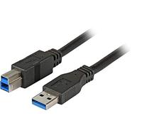 EFB ELEKTRONIK 3.0M USB 3.0 A/B CABLE USB 3 M 3.2 GEN 1 (3.1 GEN 1) USB A USB B NEGRO