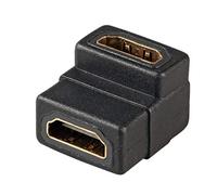 EFB-Elektronik - Adattatore HDMI 2 x HDMI A, BU (angolato), colore: Nero