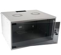 EFB-Elektronik Basc 6HE - Passante da Parete da 19" 6HE Base, profondità 450 mm, Non assemblato, RAL 7035