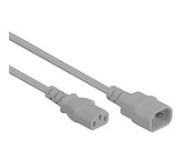 EFB ELEKTRONIK CABLE DE ALIMENTACIÃ“N 230V IEC-C13 (MACHO) / IEC-C14 (MACHO), 5 M, GRIS,