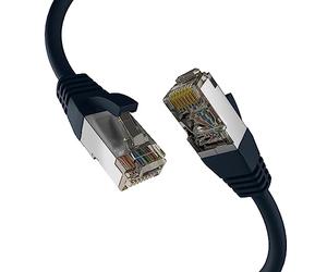 EFB-Elektronik CAT8.1 NERO 0,25 m RJ45 Cavo patch S/FTP PIMF