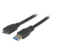 EFB-Elektronik - Cavo di collegamento USB 3.0 A-Micro-B, St.-St, 1,0 m, colore: Nero
