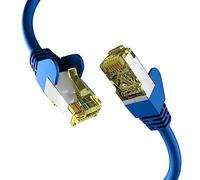 EFB-Elektronik - Cavo di rete CAT. 6a fino a 10 Gb - Cavo Ethernet LAN da 3 m con protezione jack e antipiega - Connettore RJ45, schermatura S/FTP PIMF - Bianco
