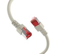 EFB-Elektronik Cavo patch RJ45 S/FTP, Cat.6, LSZH, 0,5 m, grigio, 1 pezzo