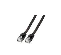 EFB-Elektronik - Cavo patch RJ45 U/UTP, Cat.6A, PVC, 1 m, colore: Nero