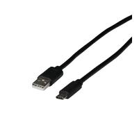 EFB-Elektronik EBUSBC-USB20AK.1 USB Cable 1 m USB 2.0 USB C USB A Black