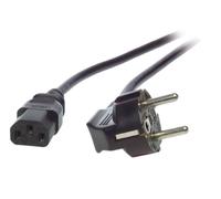 EFB Elektronik EK504.3V2 cavo elettrico Nero 3 m Accoppiatore C13 CEE7/7 - Nouvo