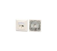 EFB-Elektronik ET-25085V2 - Set di 2 cornici per Keystones, DIN49075, colore: Bianco