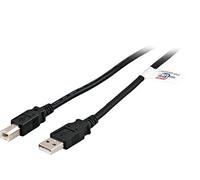 EFB Elektronik GmbH USB 2.0 Connection Cable A-B Male to Male 5.0 m Black Premiu