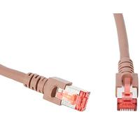 EFB ELEKTRONIK K5517.0,5 CABLE DE RED 0,5 M CAT6 S/FTP (S-STP) MARRÃ“N