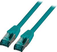 EFB ELEKTRONIK MK6001.1GR Cavo Patch S/FTP, Cat 6A, Verde, 1 m