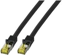 EFB Elektronik MK7001.0,25B cavo di rete 0,5 m Cat6a S/FTP (S-STP) Nero