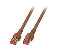 EFB ELEKTRONIK PATCHKABEL RJ45 S/FTP CAT6 3 M BRAUN CABLE DE RED S/FTP (S-STP) MARRÃ“N
