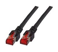 EFB ELEKTRONIK RJ45 - Cavo Patch S/FTP, Cat. 6, LSZH, 0,5 m, Colore: Nero