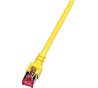 EFB ELEKTRONIK RJ45 Patch Cavo S/FTP, Cat.6, LSZH, 0,25 m, Giallo