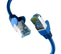 EFB-Elektronik RJ45 PATCHKABEL mit CAT7 ROHKABEL BLAU 0,5m Blau 0,5 m