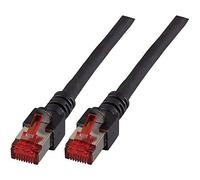 EFB-Elektronik RJ45 S/FTP CAT6 Cable DE Red 1 M S/FTP (S-STP) Negro