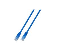 EFB-Elektronik RJ45 UTP Cavo Patch sovrastampato, 2,0 m Blu, ECOLAN Cat,6
