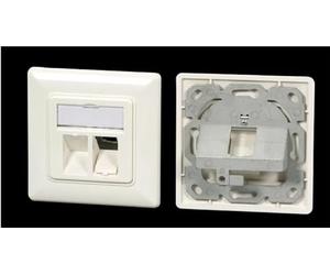 EFB-Elektronik Set telaio a 2 porte per Keystones,