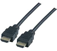 EFB High-Speed HDMI Connection Cable with Ethernet, Type A Male to Type A Male, 4K30Hz, Black