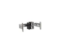 EFB 19 Inch Universal Top Hat Rail Support with 4HE Angle Set