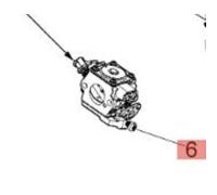 EFCO CARBURATORE MOTOSEGA MT 350 3500 MTH 400 4000 ORIGINALE