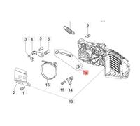 EFCO KIT TENDICATENA MOTOSEGA MT 2600 3700 3710 4100 4110 4400 4510 ORIGINALE