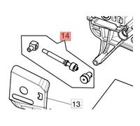 EFCO KIT TENDICATENA PER MOTOSEGA DA POTATURA MTT 2500 MTT 3600 ORIGINALE