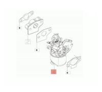 EFCO OLEOMAC CARBURATORE PER MOTOZAPPA MZ 2055 K MH 155 K ORIGINALE