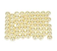 efco - Perle di Cera, Plastica, Champagne, 6 mm di Diametro, 60 Pezzi
