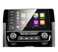 EFDDTBHE Compatibile Con Civic 10th 2019 2020 Car GPS Navigation Center Touch Display Screen Auto Interior Tempered Glass Protector modifica dell'auto(5 holes)