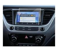 EFDDTBHE Compatibile Con Hyundai Per Accent Sedan 2018 2019 2020 2021 Anno Schermo Di Navigazione GPS Controllo In Acciaio Pellicola Protettiva In Vetro Temperato modifica dell'auto