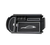 EFDDTBHE Scatola Porta Oggetti consolle Compatibile con Toyota per C-HR | 2016-2023 Scatola Bracciolo Per Auto Vassoio Portaoggetti Console Centrale Organizer Custodia Contenitore(White)