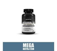 Efectiv Nutrition Vitamina D3 + K2 60 Capsule | Supporta Ossa Forti E Immunità