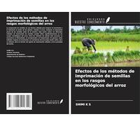 Efectos de los métodos de imprimación de semillas en los rasgos morfológicos del arroz