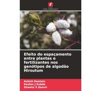 Efeito do espaçamento entre plantas e fertilizantes nos genótipos de algodão Hirsutum