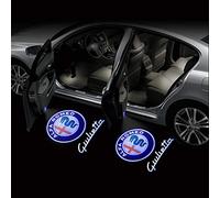 EFEMIR 2X Car LED Door Welcome Light Logo Proiettore per Alfa Romeo Giulia Giulietta Mito Stelvio Brera 147 156 159,03