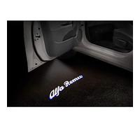 EFEMIR 2X Car LED Door Welcome Light Logo Proiettore per Alfa Romeo Giulia Giulietta Mito Stelvio Brera 147 156 159,04