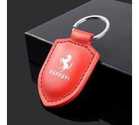 EFEMIR Portachiavi Auto per F-errari, Portachiavi Auto con Logo Auto Portachiavi Ricambi Auto Moda Personalizzata,B-R-ed,B-R-ed