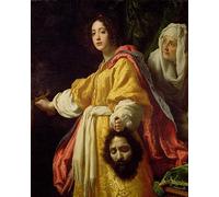 EfeMir Stampa Vintage Stampe D'Epoca Dipinti famosi Giuditta con la testa di Oloferne di Cristofano Allori per l'arredamento del soggiorno 60x90cm